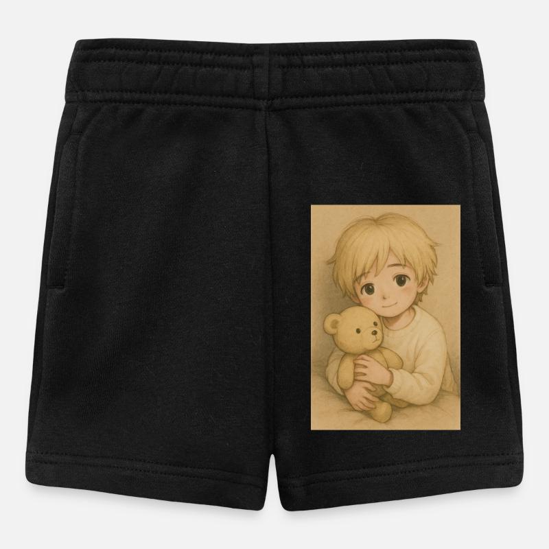 "Touma" - Baby Shorts - Schwarz