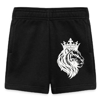 Roi de la Couronne du Lion - Short Bébé - noir - Devant