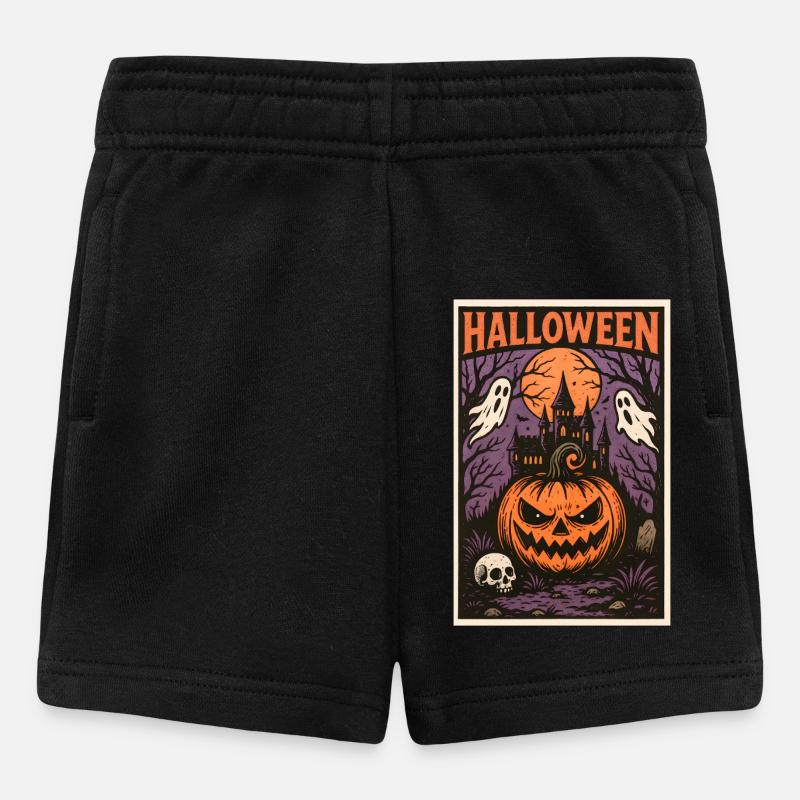 Classic Halloween - Baby Shorts - black