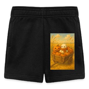Fall Spirit Thanksgiving - Baby Shorts - black - Front