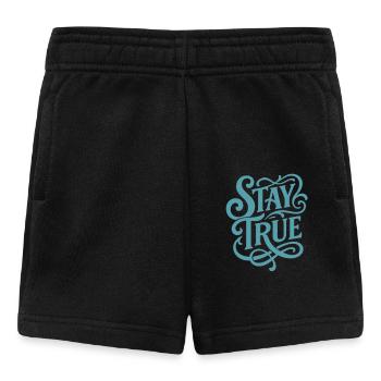 Stad True Typography Swing - Short Bébé - noir - Devant