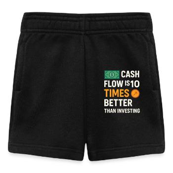 Un flux de trésorerie dix fois meilleur qu’un investissement - Short Bébé - noir - Devant