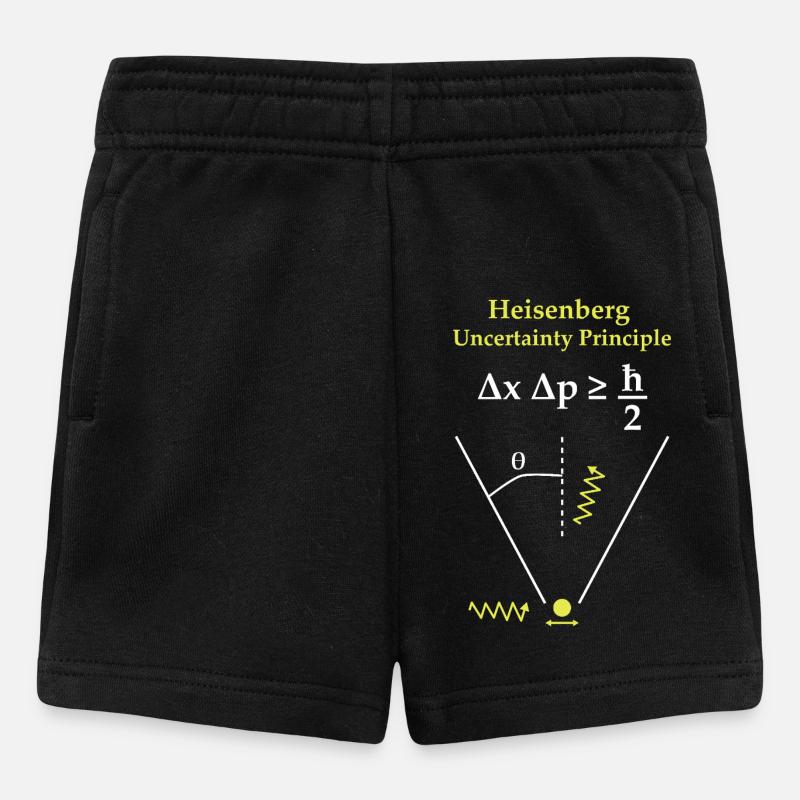 Heisenbergsche Unschärferelation - Baby Shorts - Schwarz