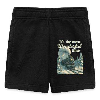 Christmas Polar Express - Baby Shorts - black - Front