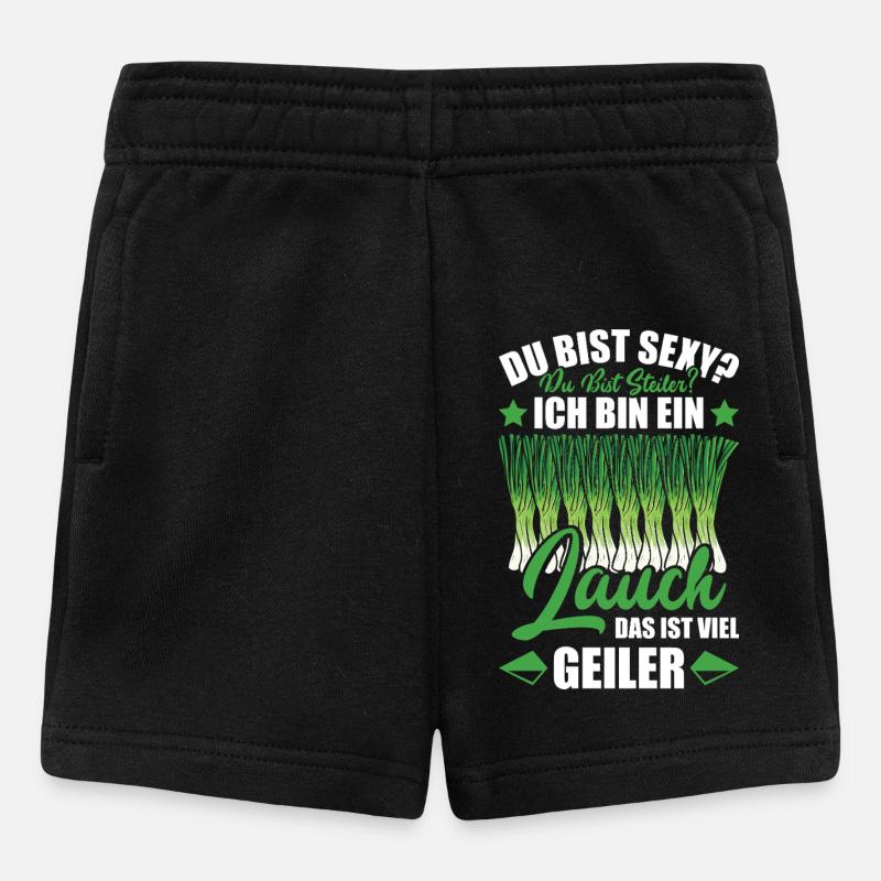Palestra TU SEI PIÙ INCLINE, IO SONO UN PORRURO, QUESTO È - Pantaloncini per bambini - nero