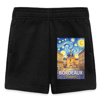 Bordeaux, France - Short Bébé - noir - Devant