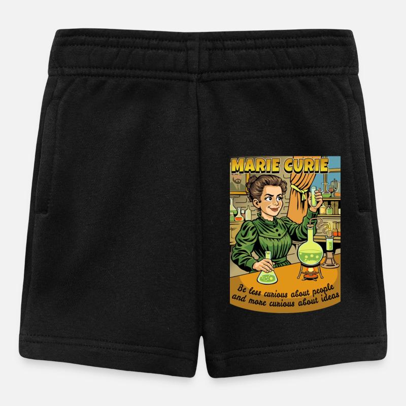 Marie Curie Curious - Baby Shorts - black