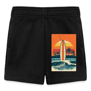 Surfboard Surfer - Baby Shorts - black - Front