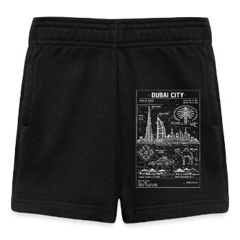 Projet directeur de la ville de Dubaï - Short Bébé - noir - Devant