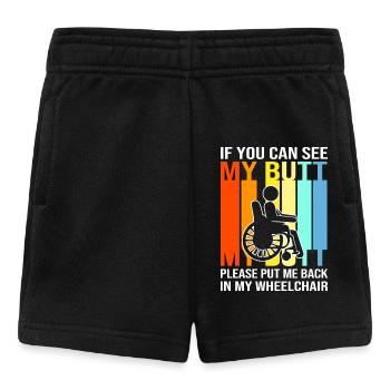 Wheelchair - Baby Shorts - black - Front