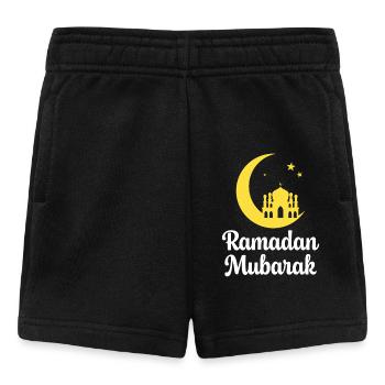 Ramadan Murbarak - Baby Shorts - Schwarz - Vorne