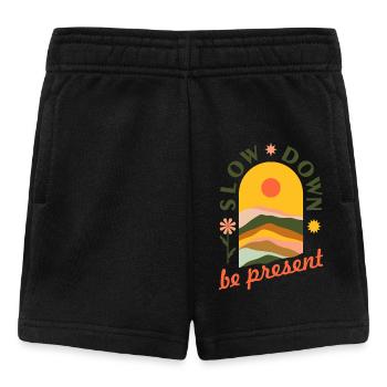 Slow down - Baby Shorts - Schwarz - Vorne