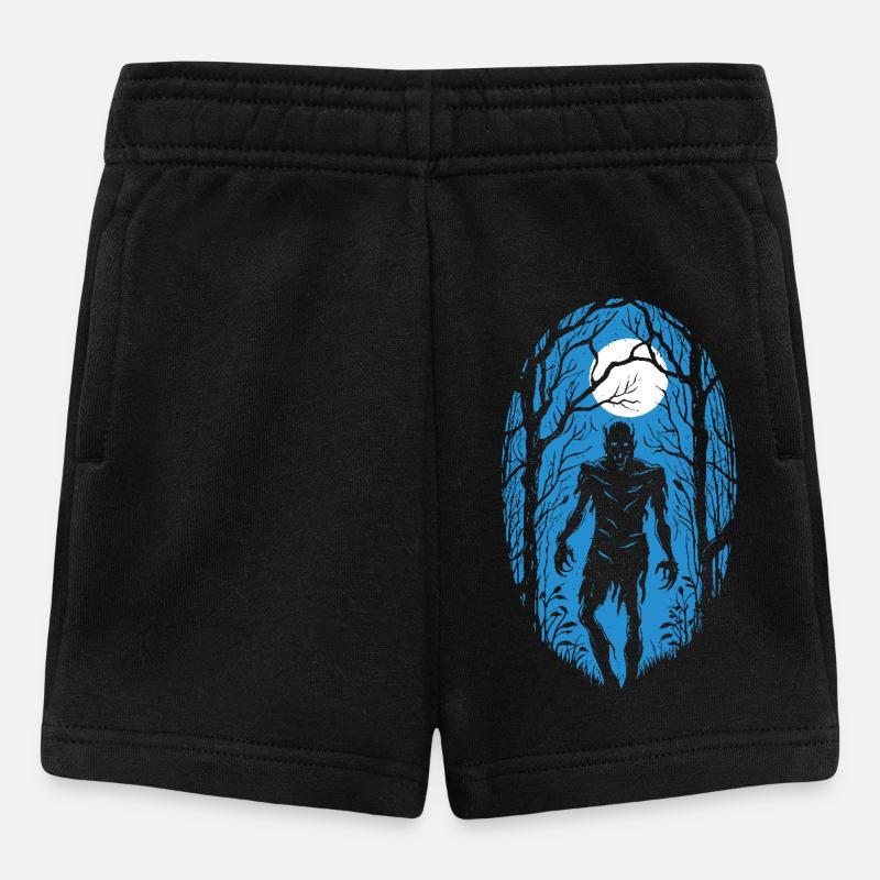 Zoombie - Short Bébé - noir