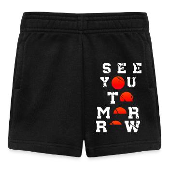 See You Tomorrow Inspiration Art Chinois Tradition - Short Bébé - noir - Devant