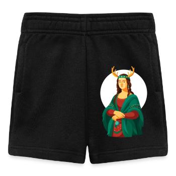MONA Weihnachten – Geist von Weihnachten - Baby Shorts - Schwarz - Vorne