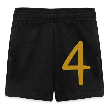 4 - Short Bébé - noir - Devant