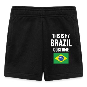 C’est mon costume du Brésil - Short Bébé - noir - Devant