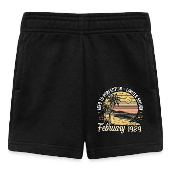 36e anniversaire - Légende depuis février 1989 - Short Bébé - noir - Devant