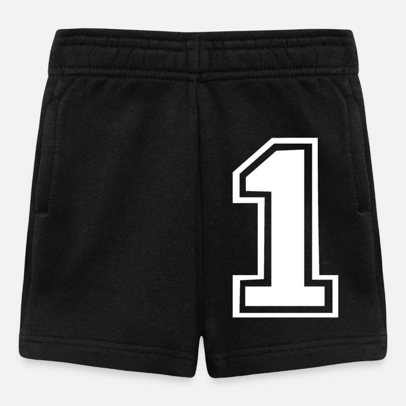 1 - Short Bébé - noir