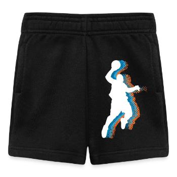Basketball Basketballer - Baby Shorts - Schwarz - Vorne