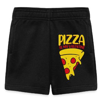 Pizza - Short Bébé - noir - Devant