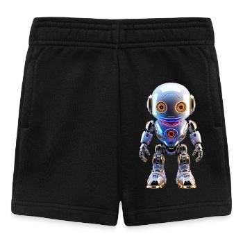 Robots pour le LooK individuel - Short Bébé - noir - Devant
