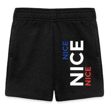 Nice Like Nice T-Shirt Travel Souvenir - Baby Shorts - black - Front