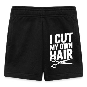 Je me coupe les cheveux moi-même - Short Bébé - noir - Devant