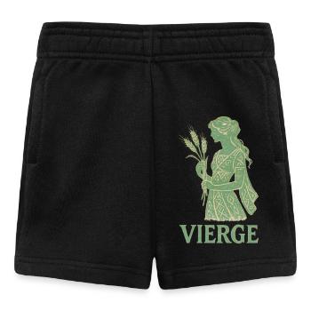 Signe astrologique de la Vierge - Astrologie - Short Bébé - noir - Devant