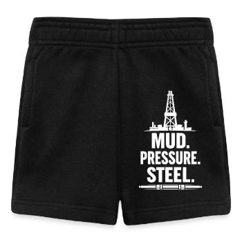 Offshore-bohrer-rig-bohrer Bohrboden Offshore - Baby Shorts - Schwarz - Vorne