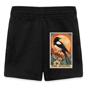 Elstern Elster - Baby Shorts - Schwarz - Vorne