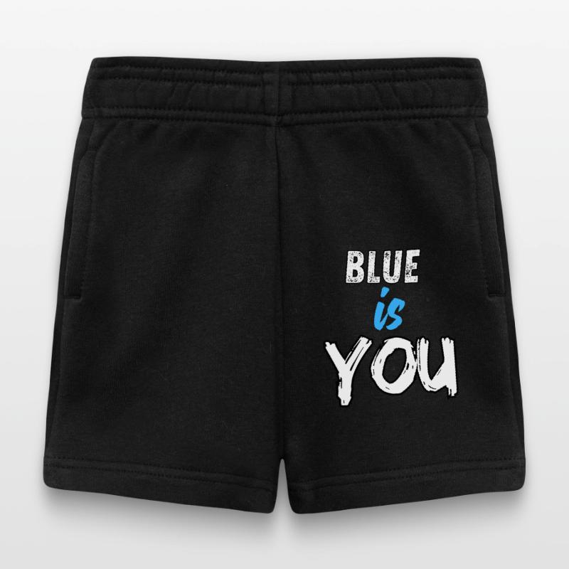 BLEU, C’EST VOUS Short Bébé