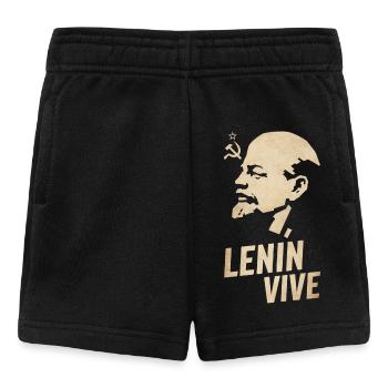 Lenin Lives - Baby Shorts - black - Front