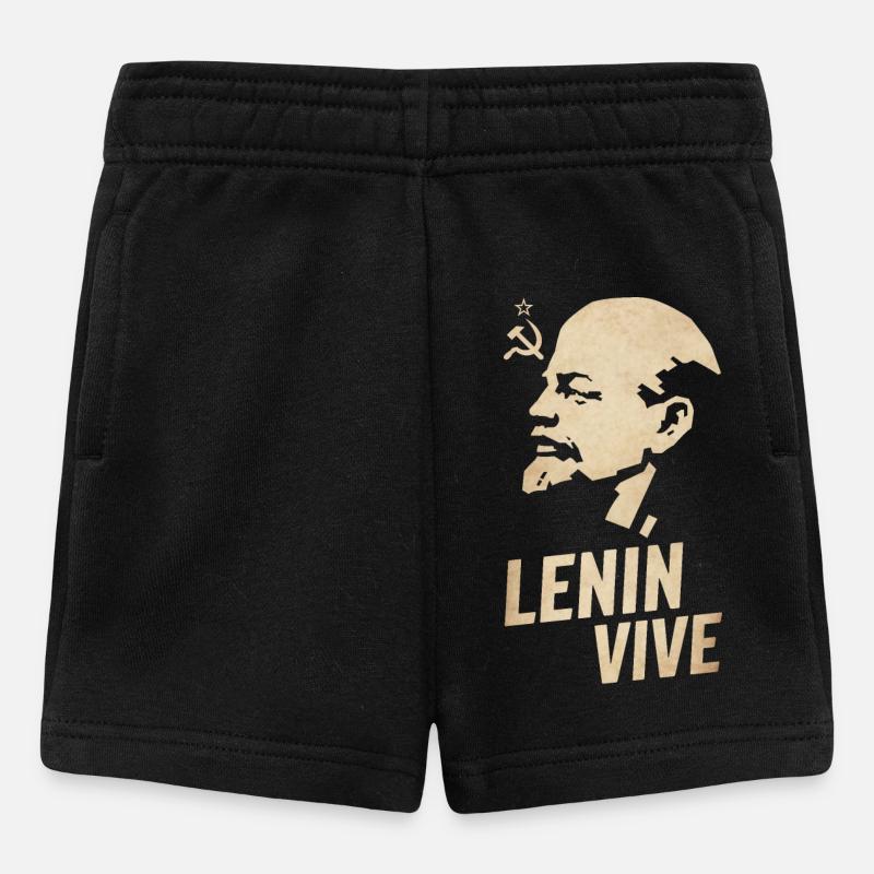 Lenin lebt - Baby Shorts - Schwarz