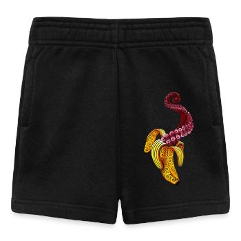 Swirly Mutant-Banana - Short Bébé - noir - Devant