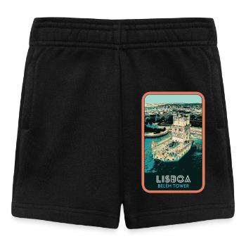 Tour of Belém in Portugal: Marine View - Baby Shorts - black - Front
