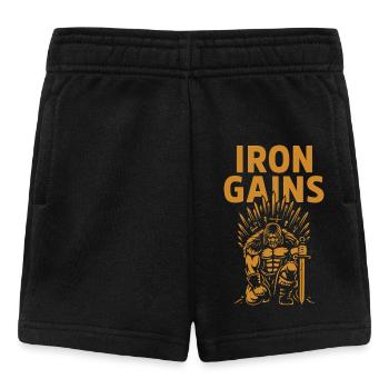 Guerrier Iron Gains - Short Bébé - noir - Devant
