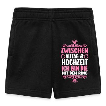 Bachelor Party Team Bride Hen Party - Baby Shorts - black - Front