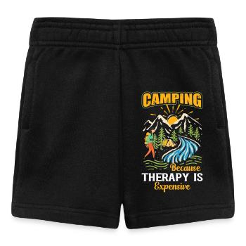 Camping - Baby Shorts - black - Front