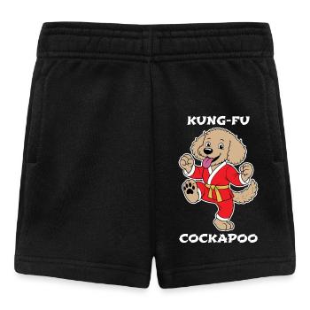 Cockapoo Kung-Fu - Baby Shorts - Schwarz - Vorne