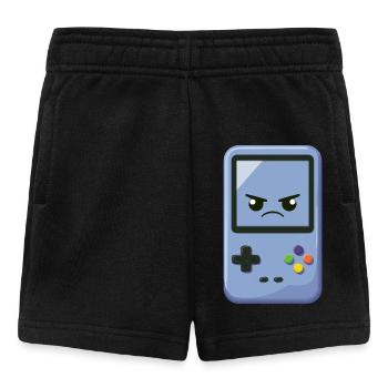 Lustige, kantige Spielkonsole - Baby Shorts - Schwarz - Vorne