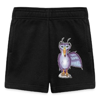 Jubjub Bird  - Baby Shorts - black - Front