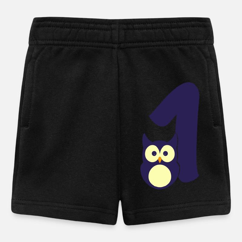 Ich bin schon 1 - Baby Shorts - Schwarz