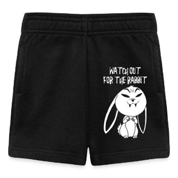 White Vampire Rabbit (English) - Baby Shorts - black - Front