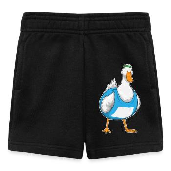 Canard Jogger Jogging Sport - Short Bébé - noir - Devant