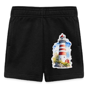 Phare - Short Bébé - noir - Devant