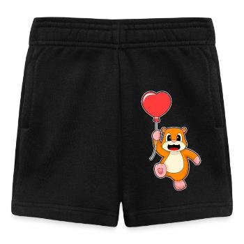 Ballon Hamster - Short Bébé - noir - Devant