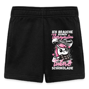 Lustiger Pferde Spruch Therapeut Tinker Pony - Baby Shorts - Schwarz - Vorne