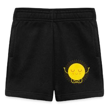 Sun (meditation) - Baby Shorts - black - Front