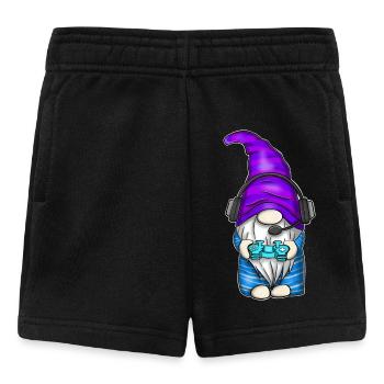 Gamer Gaming Gnome - Short Bébé - noir - Devant